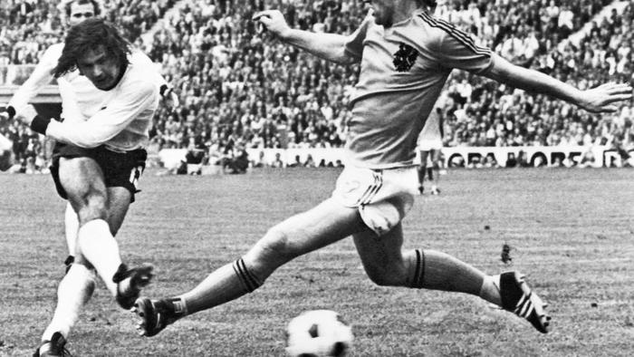 Gerd Müller anotó en la Final del Mundial Alemania 1974 contra Países Bajos l AFP