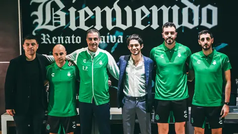 Presentación de Renato Paiva y su cuerpo técnico con Santos | x:@ClubSantos
