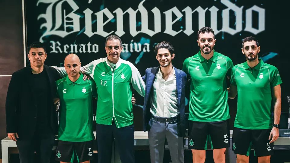 Presentación de Renato Paiva y su cuerpo técnico con Santos | x:@ClubSantos