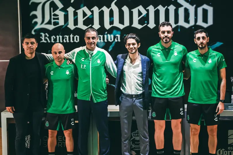 Presentación de Renato Paiva y su cuerpo técnico con Santos | x:@ClubSantos