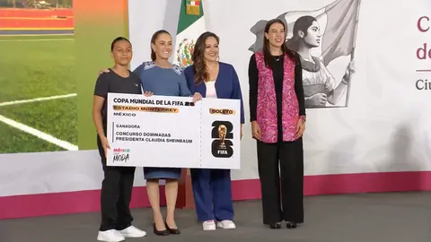 Las chicas asistirán a diferentes partidos de las tres sedes mundialista del país / Especial