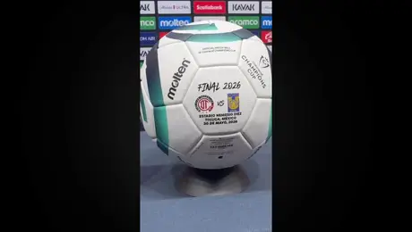 ¡Qué elegancia! El balón para la Final de la Champions Cup de Concacaf entre PSG y Arsenal