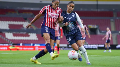 Casandra Montero con Chivas en la Liguilla del Clausura 2026 de la Liga MX Femenil | IMAGO 7