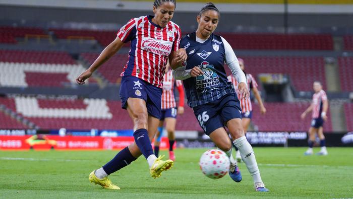 Casandra Montero con Chivas en la Liguilla del Clausura 2026 de la Liga MX Femenil | IMAGO 7