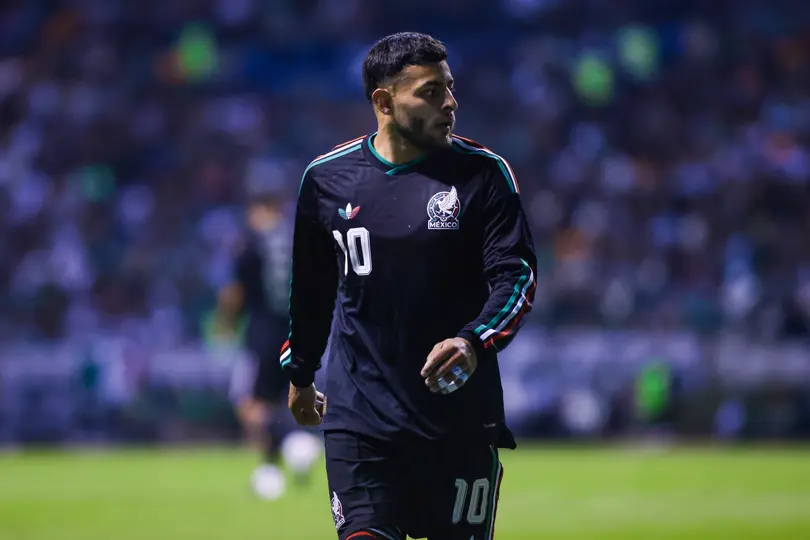 Alexis Vega en el partido amistoso de la Selección Mexicana ante Ghana | MEXSPORT