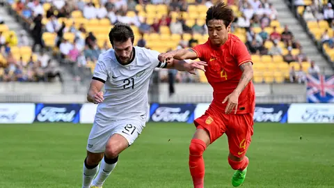 Tim Payne jugando un partido amistoso l AP