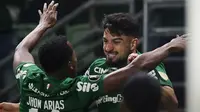 Palmeiras goleó a Junior y se mete en la siguiente ronda de la Copa Libertadores