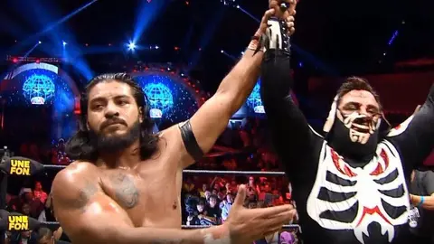 El Hijo del Fantasma es uno de los luchadores que ha tenido que revelar su identidad en AAA | Captura de pantalla