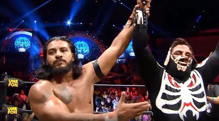 El Hijo del Fantasma es uno de los luchadores que ha tenido que revelar su identidad en AAA | Captura de pantalla