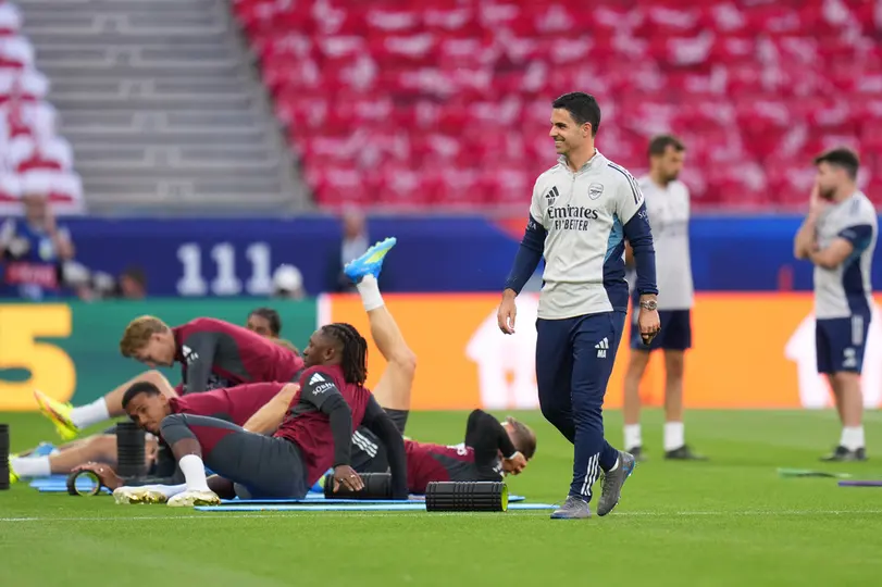 Arsenal previo a la Final de la Champions League | AP