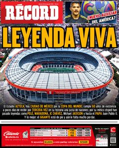 Portada RÉCORD 29 mayo 2026