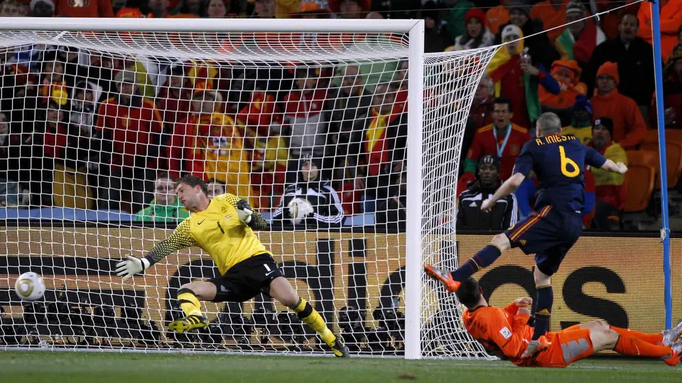Iniesta marcó el gol con el que España se coronó campeón del mundo | MEXSPORT