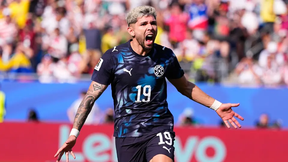 Julio Enciso con la Selección de Paraguay en el Mundial 2026 | AP