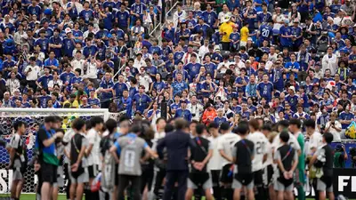 ¡Tremendo gesto! Entre lágrimas, jugadores de Japón agradecen el apoyo de su afición
