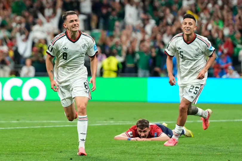 Álvaro Fidalgo, jugador de la Selección Mexicana | AP