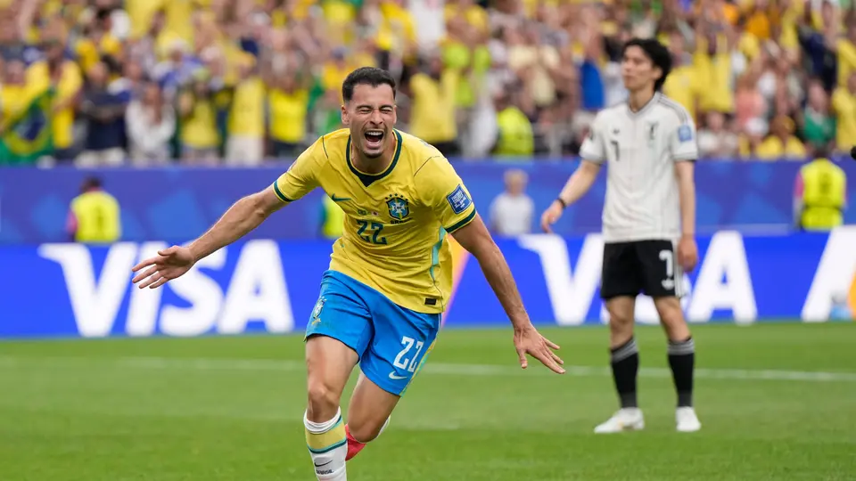 Gabriel Martinelli le da el triunfo a Brasil sobre Japón l AP