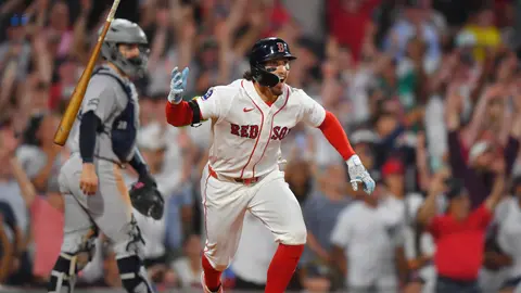 Jarren Durán deja tendidos a los Yankees y consuma la barrida de Medias Rojas en un dramático juego