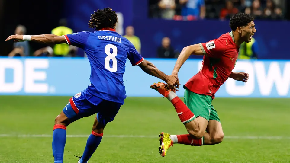 Achraf Hakimi con Marruecos en el Mundial 2026 | AP