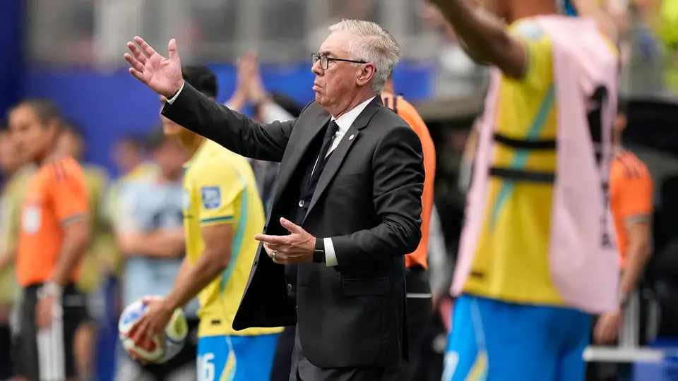 Carlo Ancelotti dirigiendo el duelo ante los nipones | AP