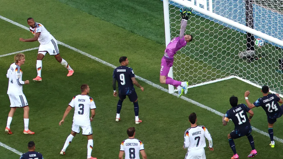 Tah logró darle la ventaja a Alemania en el partido ante Paraguay | AP