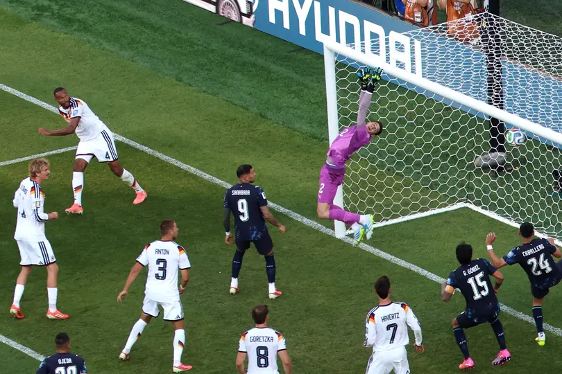 Tah logró darle la ventaja a Alemania en el partido ante Paraguay | AP