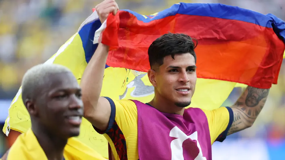 Piero Hincapié, jugador de Ecuador | AP