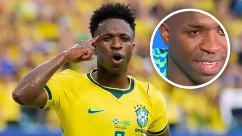 Vinícius Jr. rompe en llanto tras emotivo mensaje de su abuela previo al duelo ante Japón