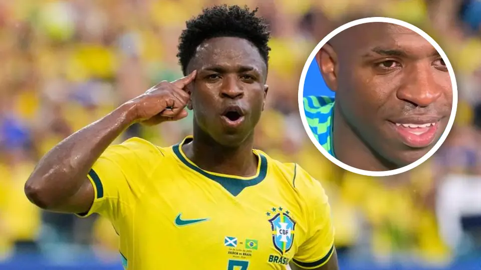 Vinícius Jr. rompe en llanto tras emotivo mensaje de su abuela previo al duelo ante Japón
