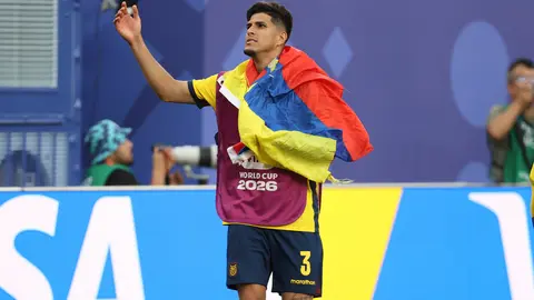 Piero Hincapié, jugador de Ecuador | AP