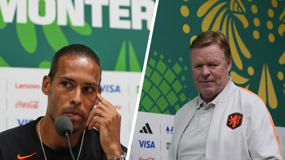 ¿"No era penal"? Virgil van Dijk y Ronald Koeman reaccionan al recuerdo que marcó a México en Brasil 2014