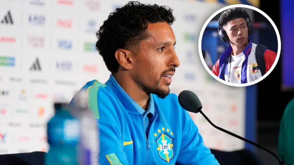 Marquinhos llama arrogante a jugador de Japón antes del duelo ante Brasil