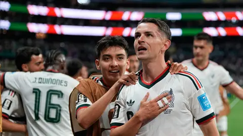 Álvaro Fidalgo, jugador de la Selección Mexicana | AP