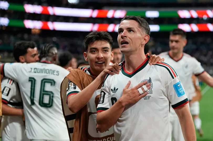 Álvaro Fidalgo, jugador de la Selección Mexicana | AP