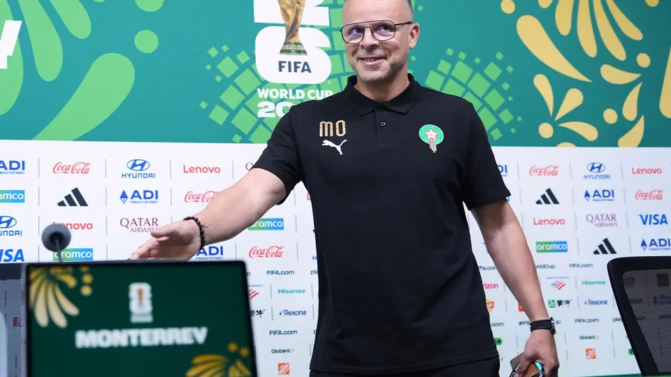 Mohamed Ouahbi, entrenador de Marruecos | AP