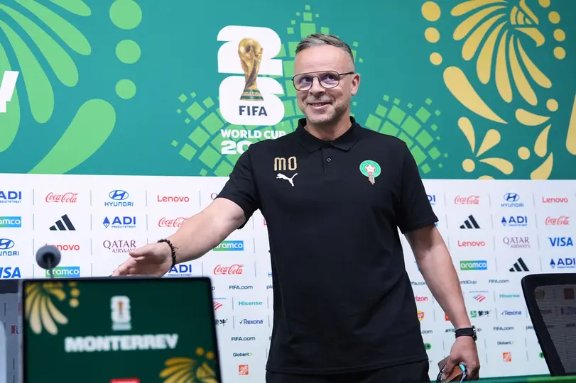 Mohamed Ouahbi, entrenador de Marruecos | AP
