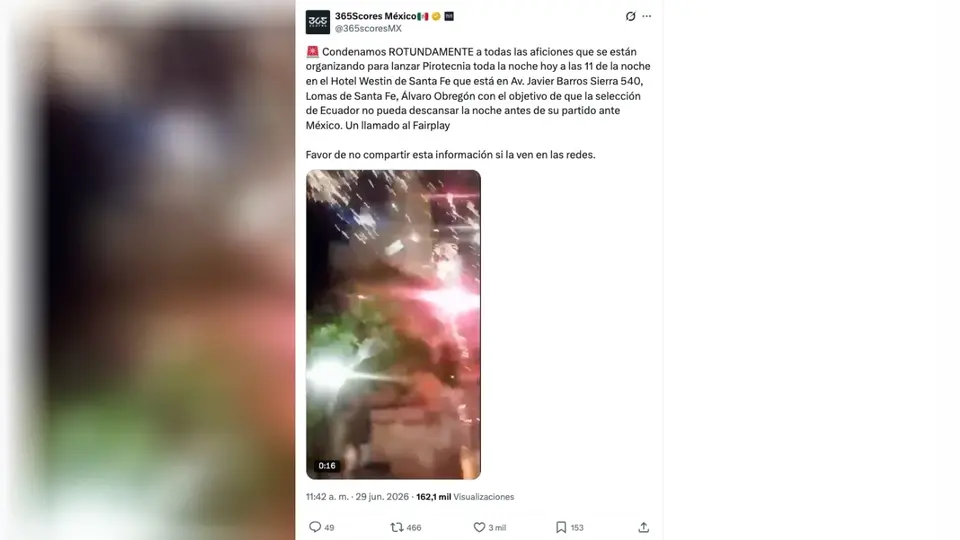 Una de las convocatorias para llevar 'serenata' a Ecuador | CAPTURA DE PANTALLA X