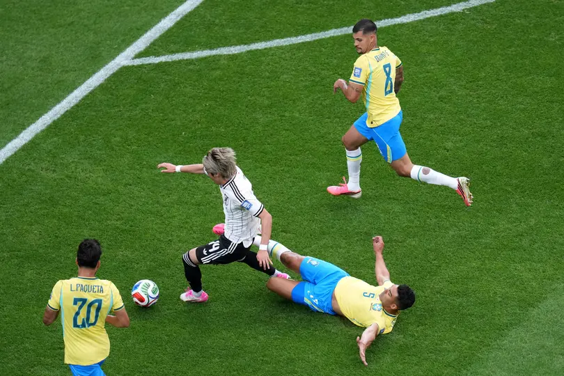 Brasil y Japón jugando con todo l AP