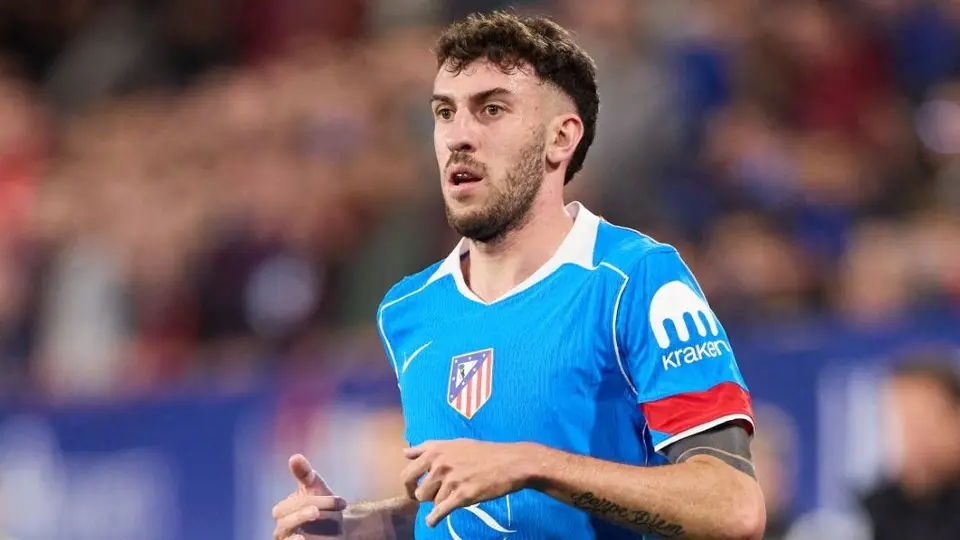 Matteo Ruggeri con Atlético de Madrid | AFP