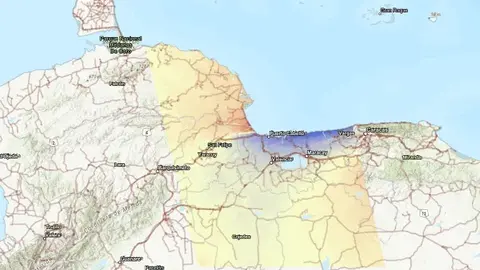 La misión NISAR permitió identificar desde el espacio las zonas con mayor probabilidad de daños tras los sismos./ NASA