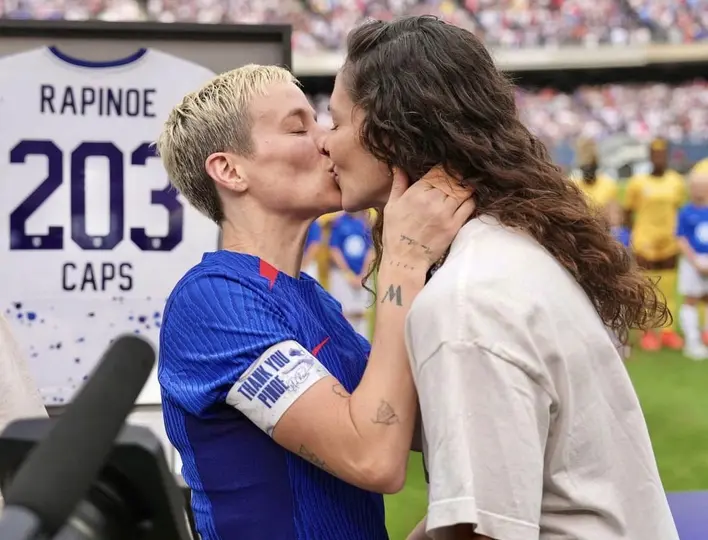 Megan Rapinoe y Sue Bird l X: @anaislopez23
