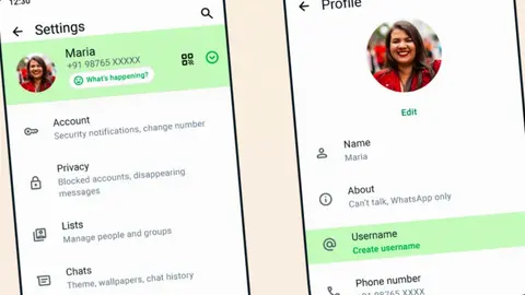 Meta ya abrió el periodo de reserva de nombres de usuario para los más de 3,000 millones de usuarios de WhatsApp./X