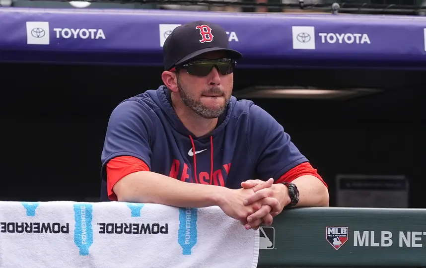 Chad Tracy, mánager de los Red Sox | AP