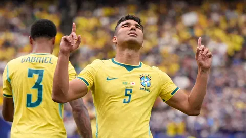 Casemiro celebrando | AP