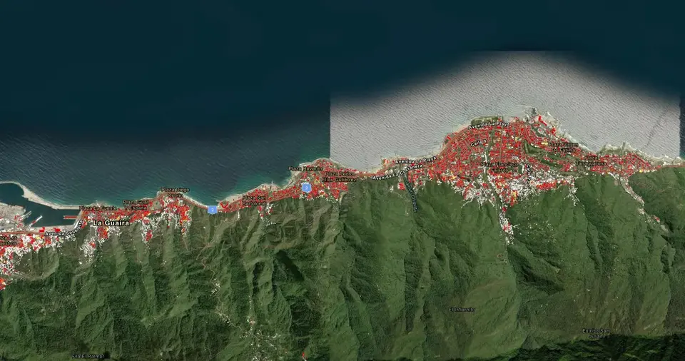 Los mapas difundidos por la NASA apoyan la evaluación de daños y las labores de respuesta en las regiones afectadas./ NASA