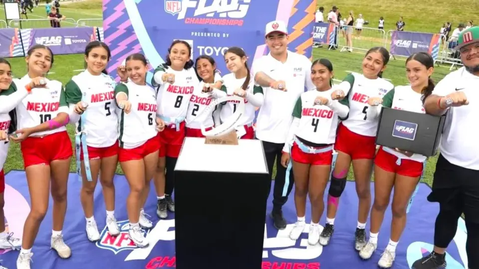 México presume su título en flag | NFL México