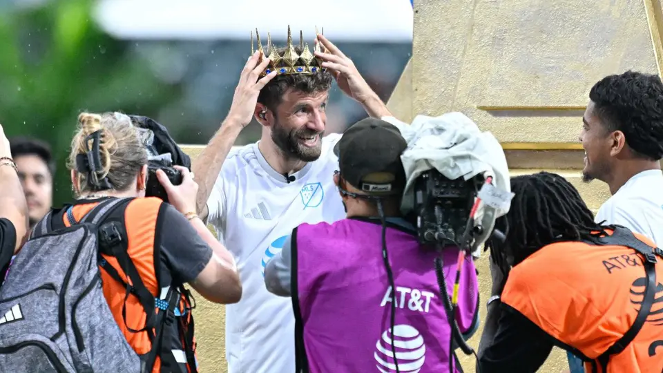 Thomas Müller durante el Skills Challenge 2026 | IMAGO 7