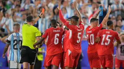 FIFA responde a afirmaciones de la IFAB sobre la expulsión de Breel Embolo ante Argentina