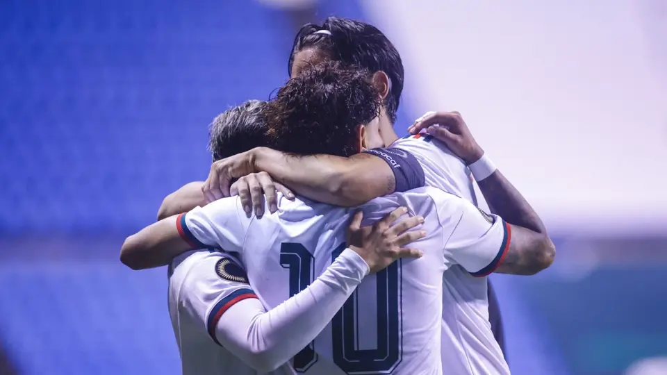 Jugadores de la Selección Mexicana Sub-20 en celebración | MEXSPORT