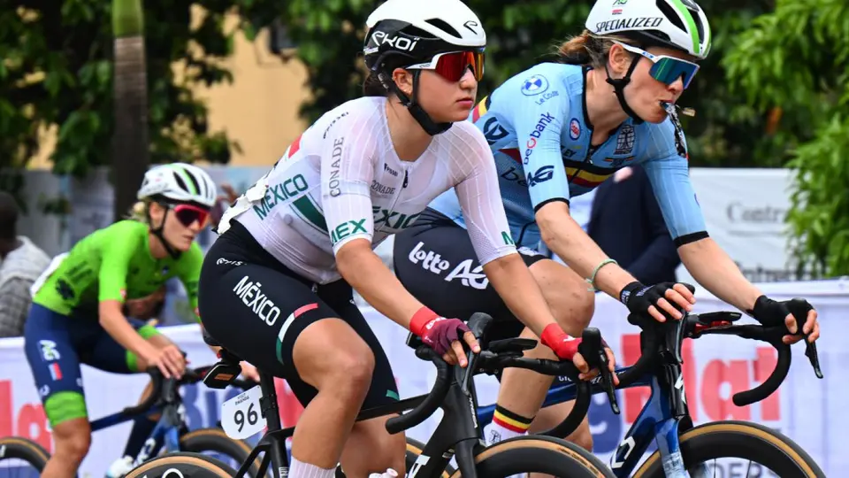 Romina Hinojosa en el Campeonato Mundial de Ciclismo Kigali 2025 | MEXSPORT