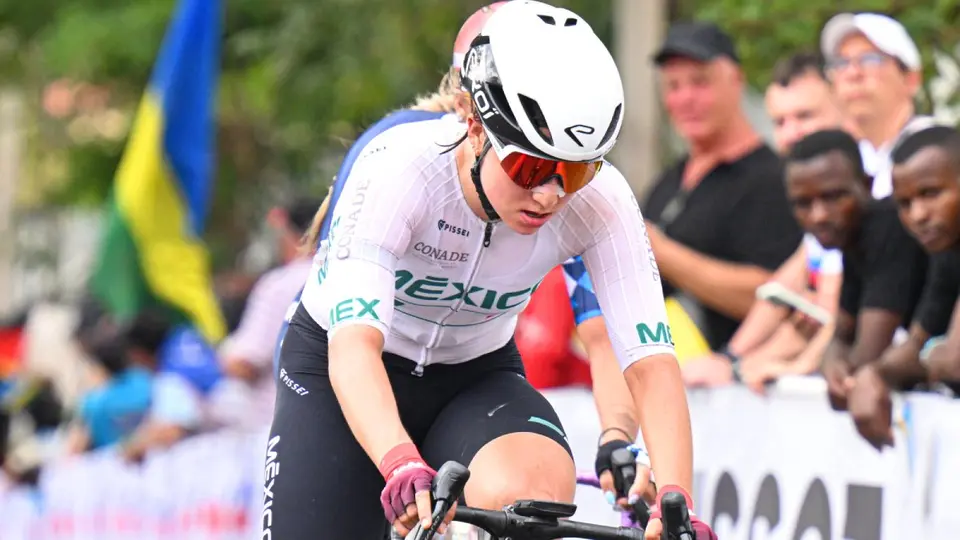Romina Hinojosa en el Campeonato Mundial de Ciclismo Kigali 2025 | MEXSPORT